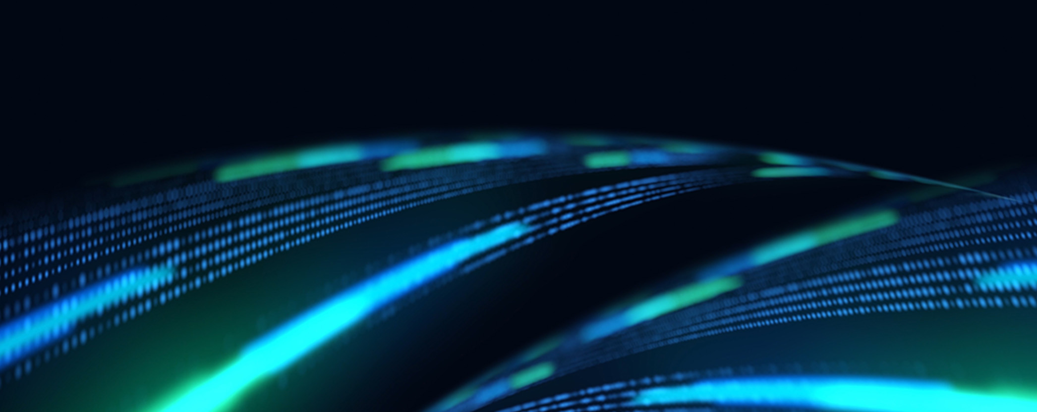 Abstract Radial Tech Urban Light Fractal Background